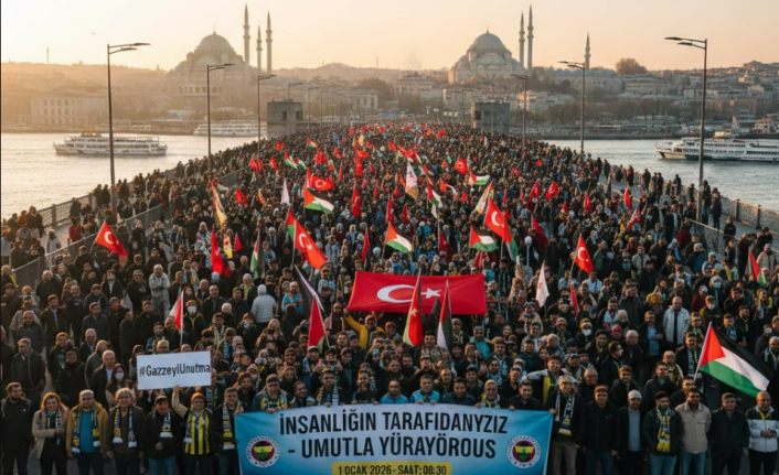 Fenerbahçe'den Büyük Davet: 1 Ocak'ta Galata Köprüsü'nde İnsanlık İçin Umuda Yürüyüş