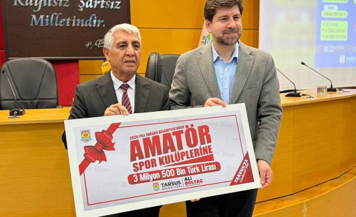 Tarsus Belediyesi'nden Amatör Spora Rekor Destek: 42 Kulübe 3.5 Milyon TL Can Suyu!