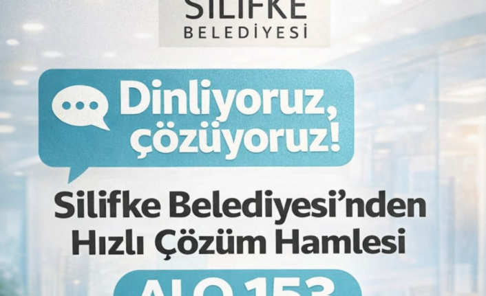 Silifke Belediyesi’nden Vatandaş Odaklı Hizmet: ALO 153 Çözüm Hattı Devrede!