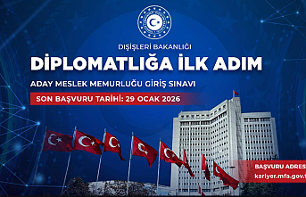 Dışişleri Bakanlığı 104 Diplomat Alıyor! 2026 Aday Meslek Memurluğu Sınav Başvuruları Başladı