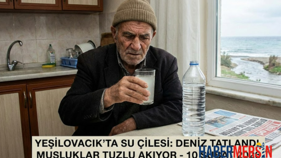 Yeşilovacık’ta Vatandaş İsyan Etti: “Deniz Tatlandı, Musluklardan Hala Tuzlu Su Akıyor!”